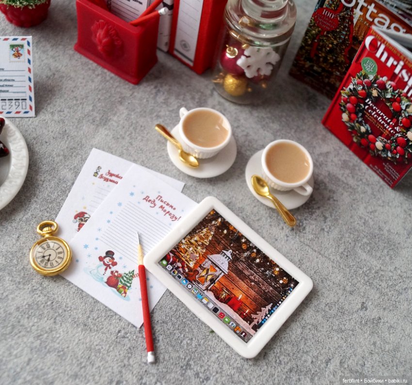 Новогодний набор №7 в масштабе 1:6 (фото 3)