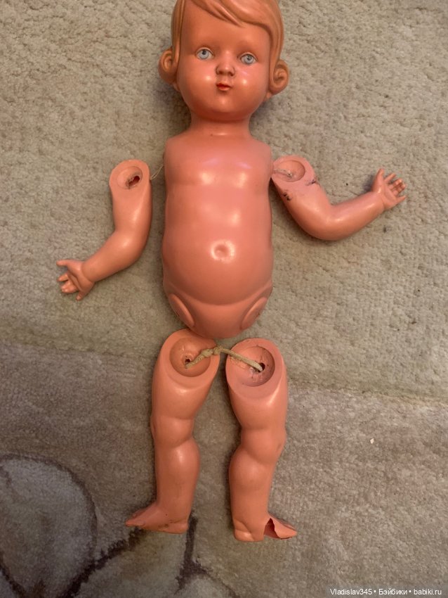 Винтажный пупсик — Винтажные куклы и игрушки детства (фото 2)