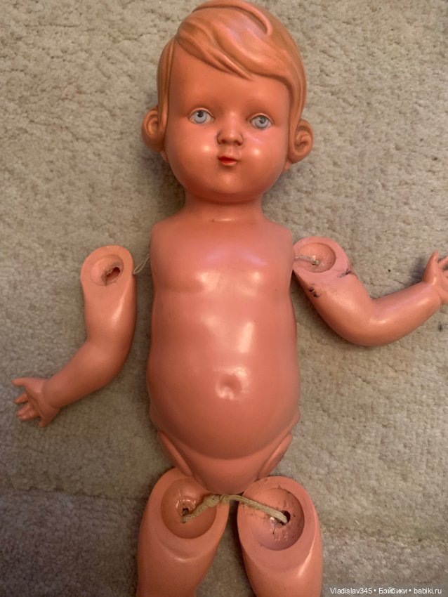 Винтажный пупсик — Винтажные куклы и игрушки детства (фото 3)