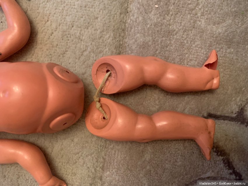 Винтажный пупсик — Винтажные куклы и игрушки детства (фото 4)