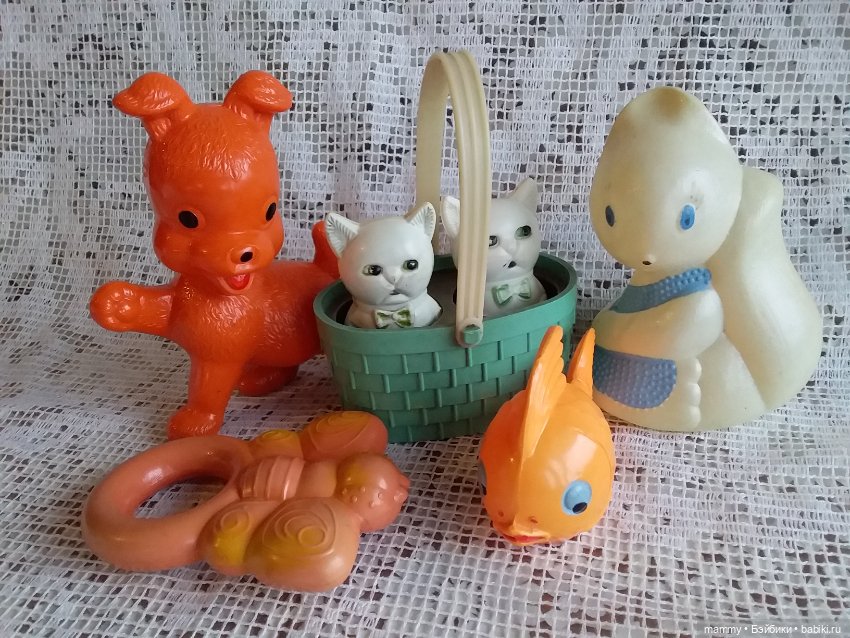 Игрушки СССР из целлулоида