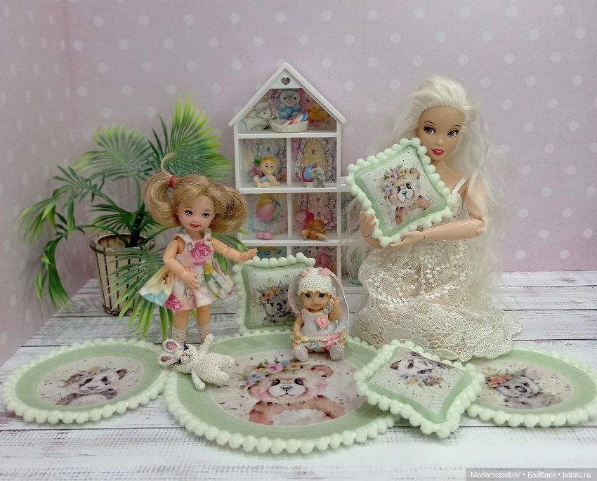 Коллекция текстиля "Мордочки" № 136, 137