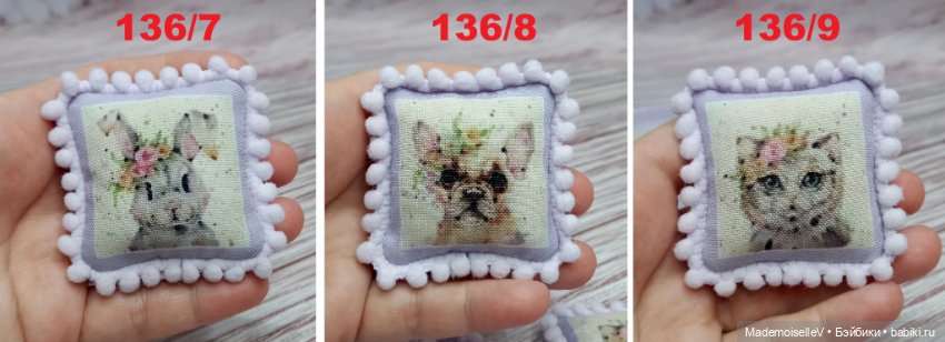 Коллекция текстиля "Мордочки" № 136, 137 (фото 9)