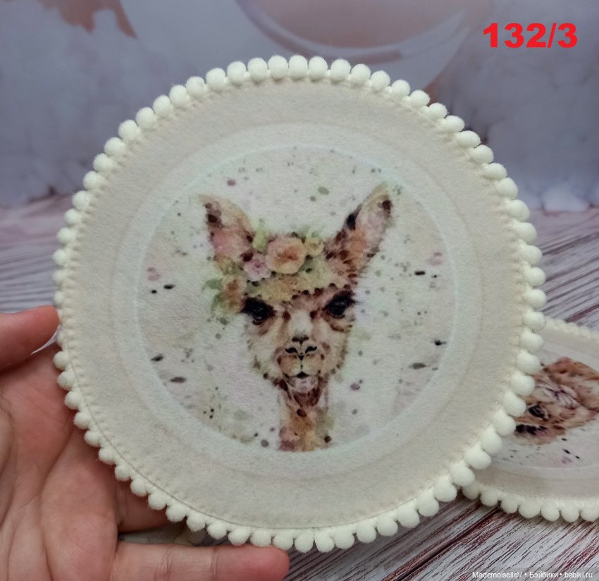 Коллекция текстиля "Мордочки" № 132, 133 (фото 7)