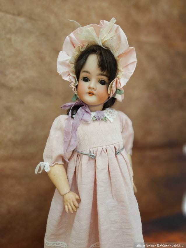 Платье для антикварной куклы на рост 57см (фото 2)