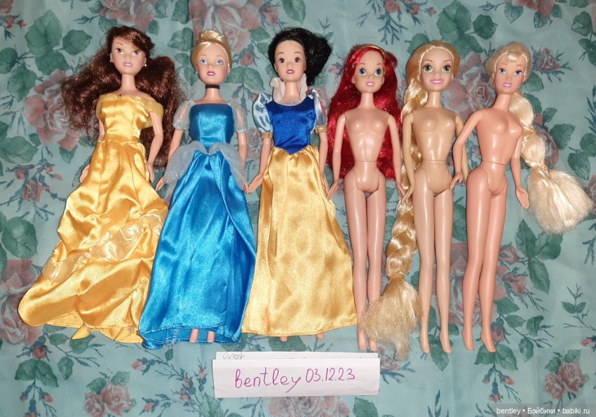 Принцессы Диснея — Игровые куклы