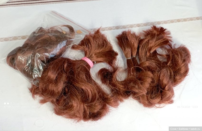 Продам коробку синтетических волос (фото 4)