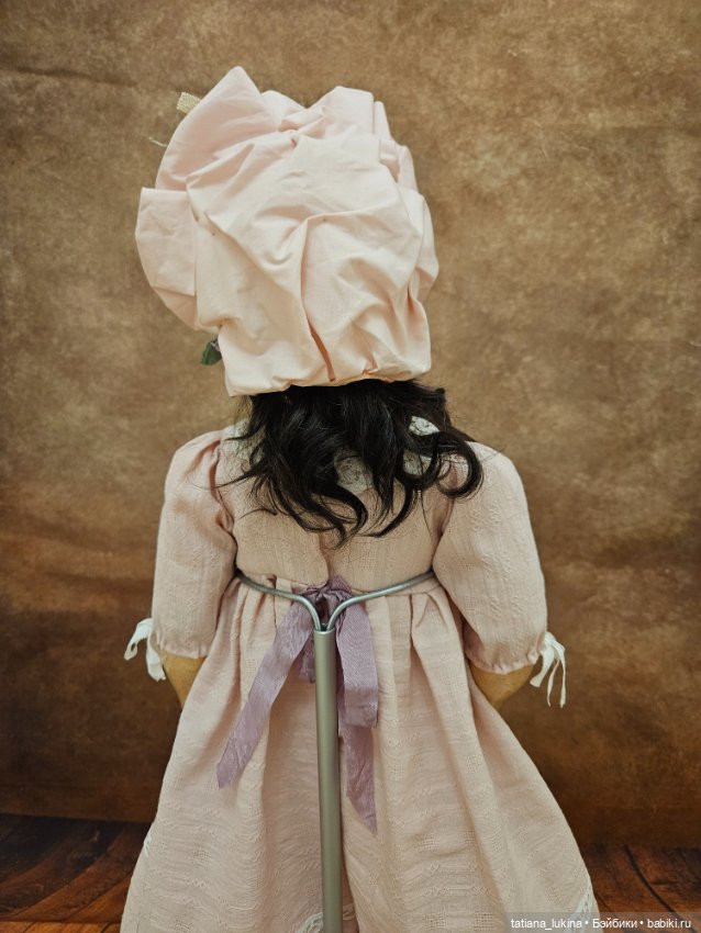 Платье для антикварной куклы на рост 57см (фото 7)