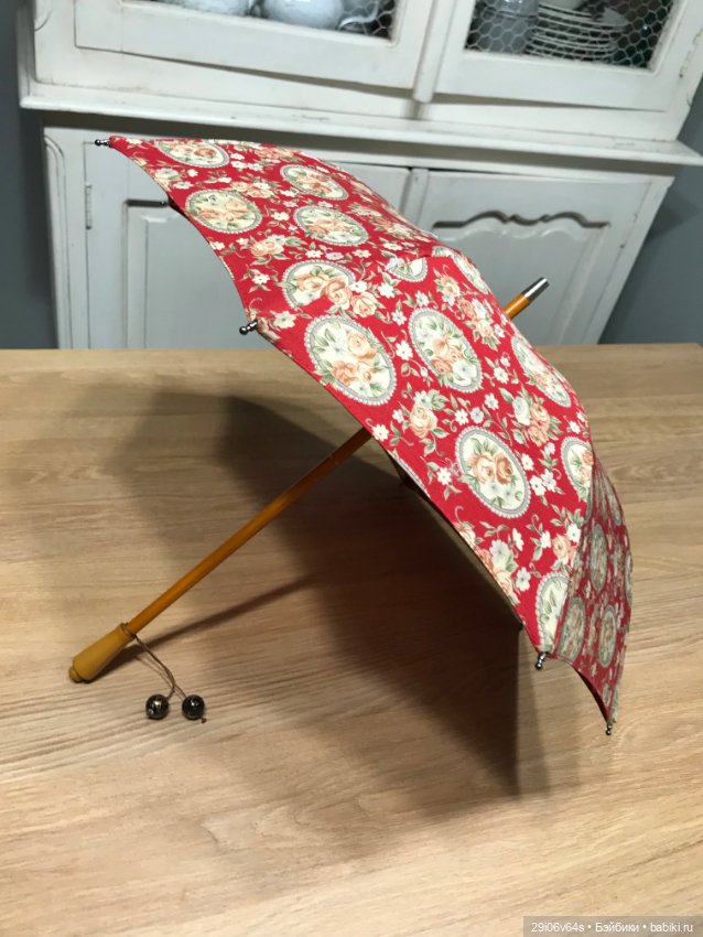Винтажный зонтик для кукол (фото 6)