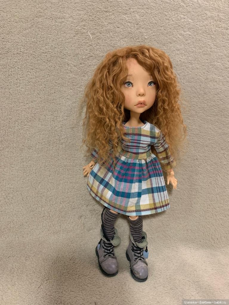 Парик авторский для кукол Татьяны Филенко (фото 2)