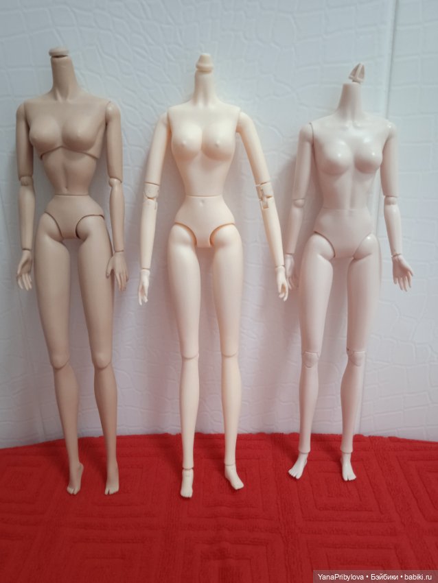 Шарнирное тело 1/6 — Тела и головы для кукол