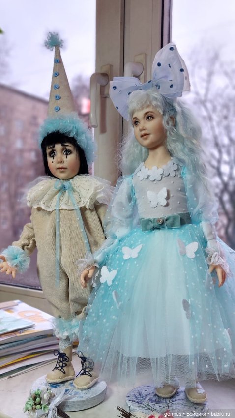 Авторская кукла Пьеро — Авторские куклы (фото 5)