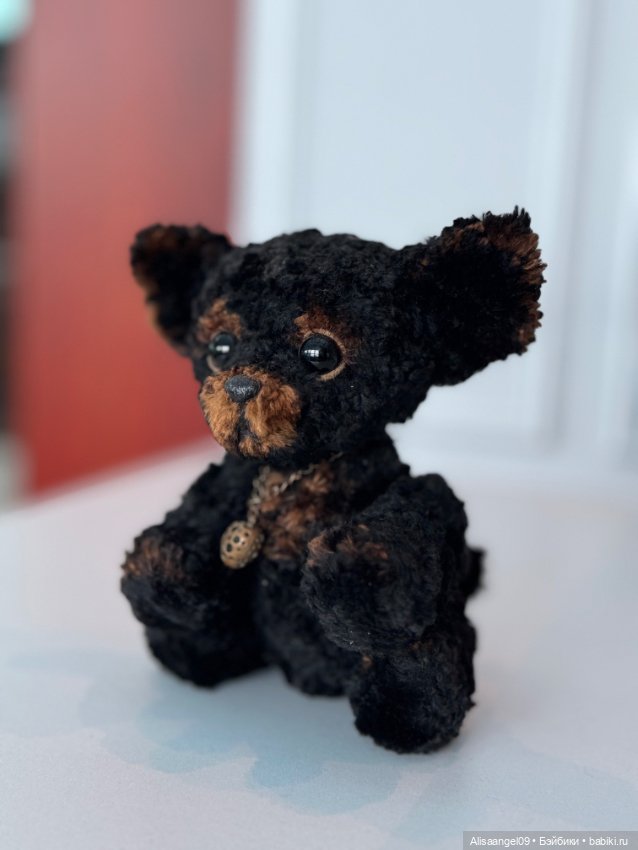 Щенок 14 см — Авторские игрушки (фото 5)