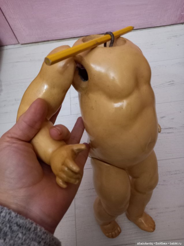 Тело для антикварной куклы (фото 3)