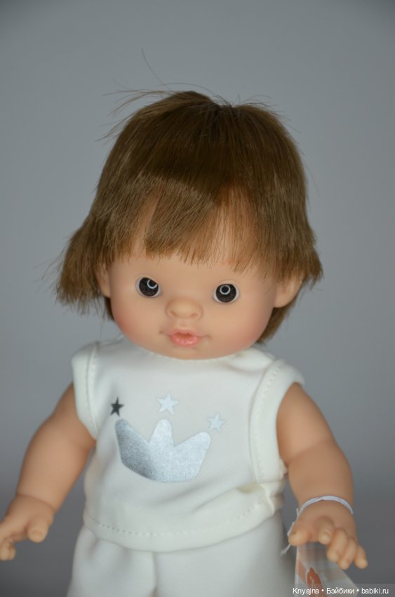 Паолитас, кукла пупс Дима в пижамке от Паола Рейна на прямых ножках, еще один (фото 2)