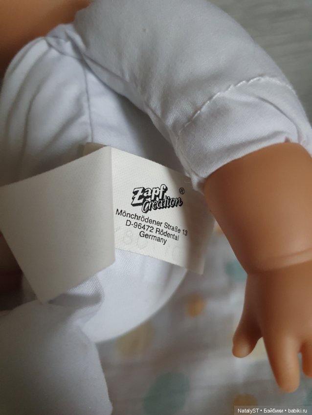 Пупс Zapf creation 2007г — Игровые куклы (фото 8)