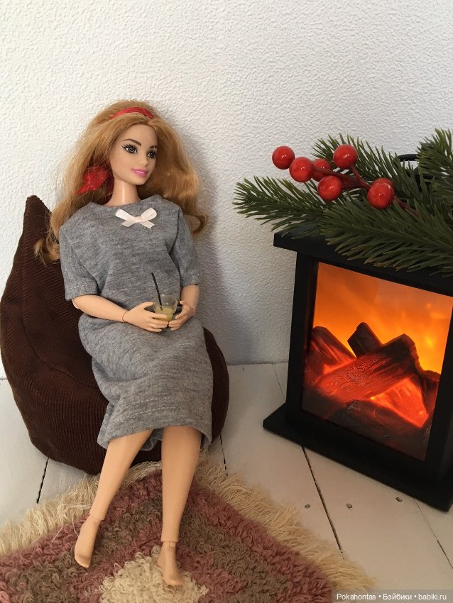 Кресло-мешок для кукол формата Барби и других (фото 4)