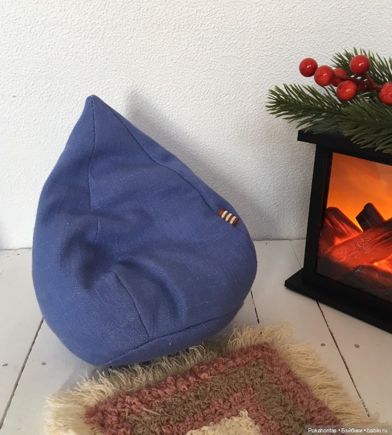 Кресло-мешок для кукол формата Барби и других (фото 2)