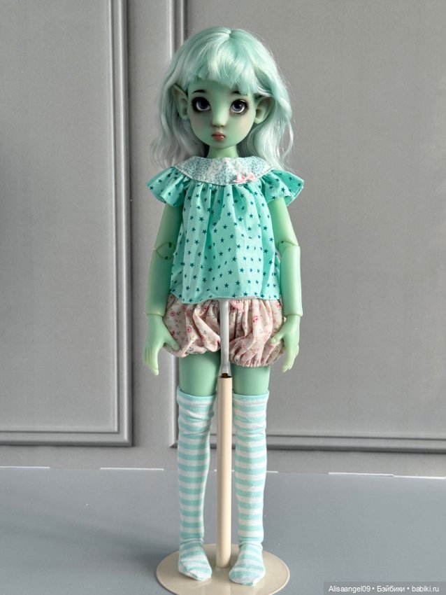 Голубая Конеко MSD — Куклы BJD (фото 4)