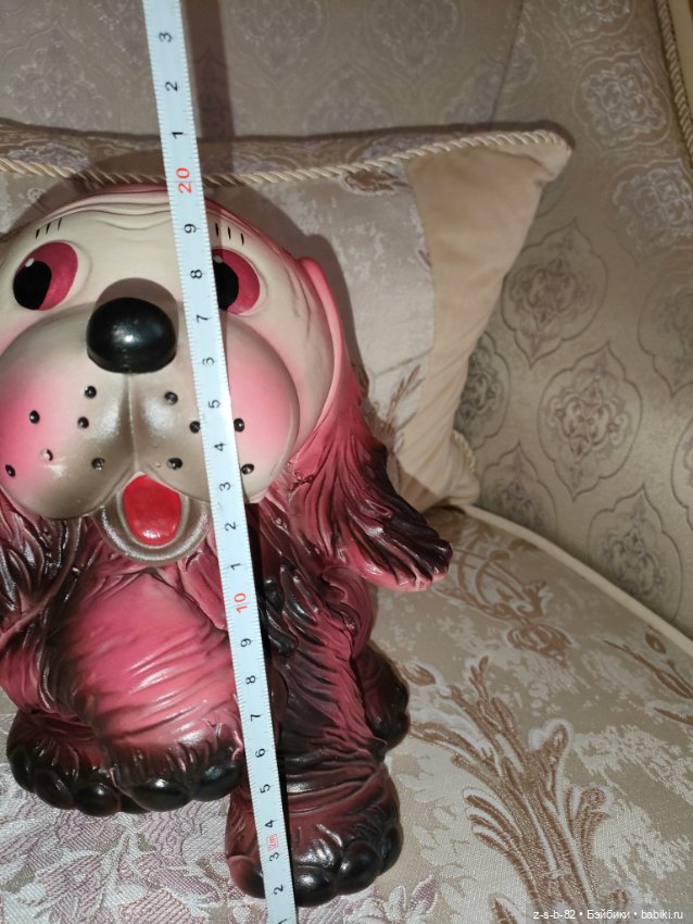 Огромный резиновый щенок СССР (фото 2)