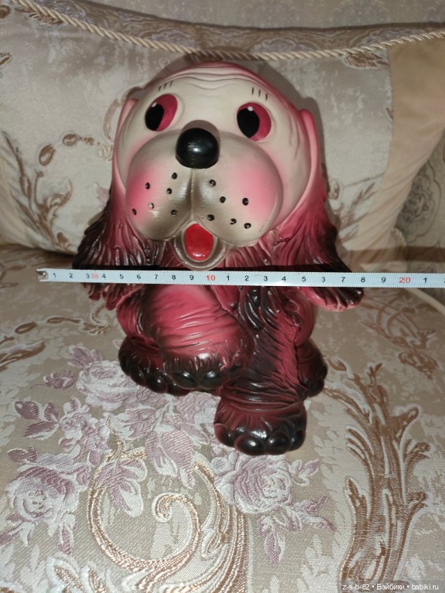 Огромный резиновый щенок СССР