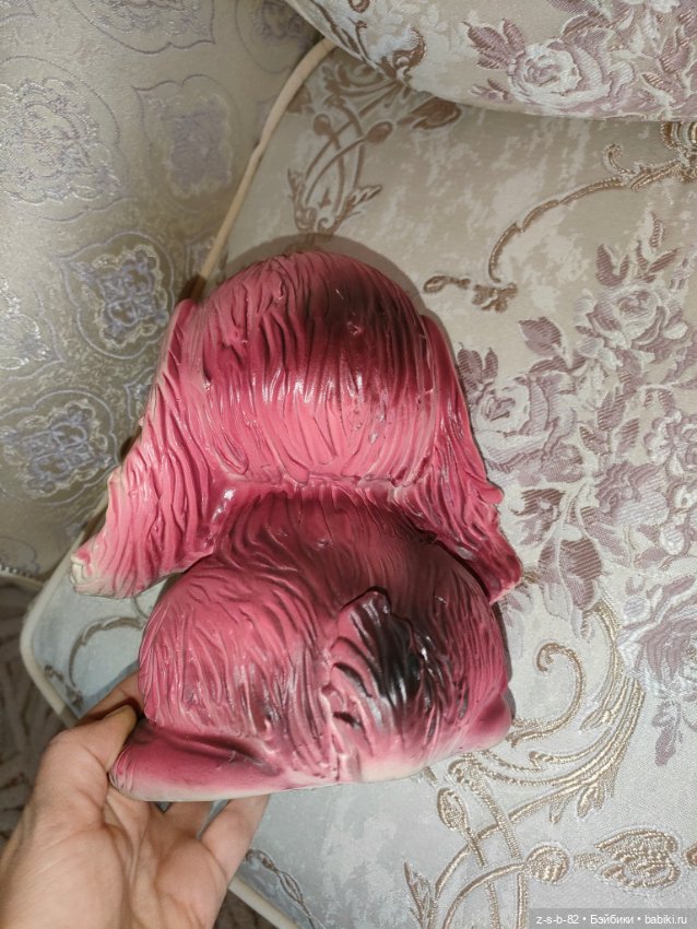 Огромный резиновый щенок СССР (фото 4)