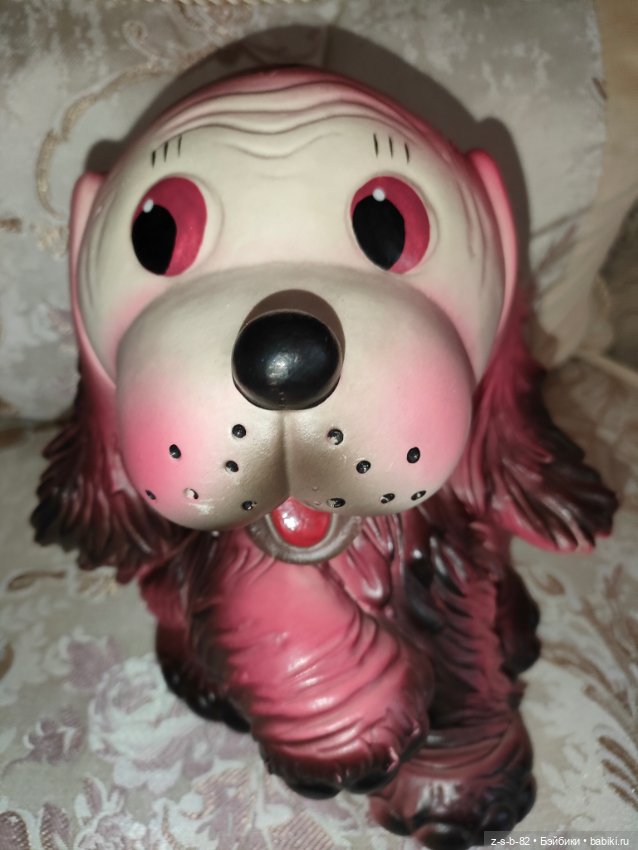 Огромный резиновый щенок СССР (фото 3)