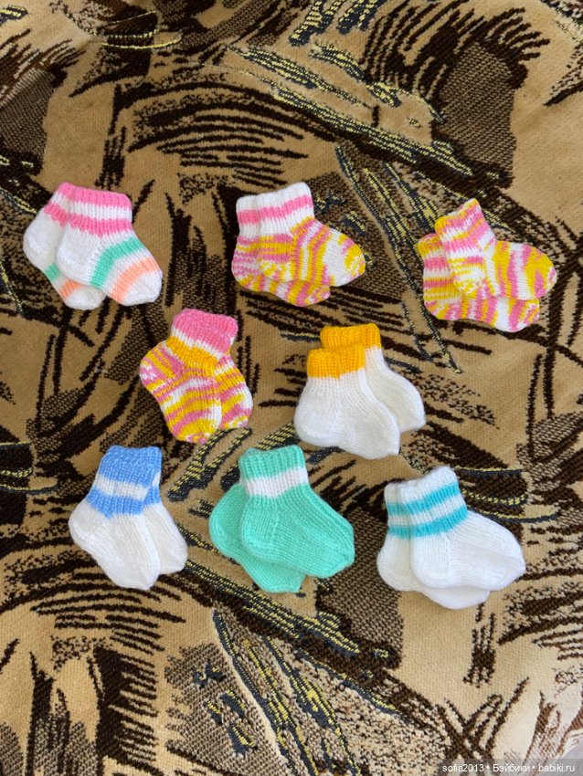 Вязаные носочки для дочек и сыночков.2 (фото 2)