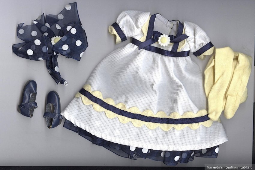 Наряд Пейшенс Точки от Тоннер/ Tonner Dotty Patience, cнят с новой куклы, не использовался (фото 5)
