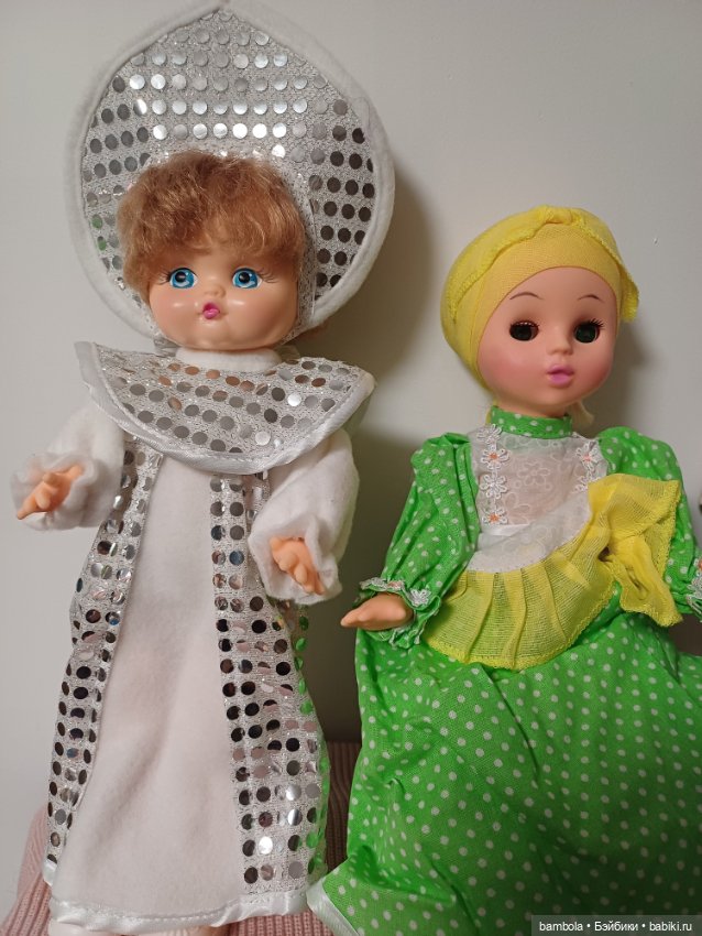 2 Снегурочки и 2 Куклы на чайник из Иванова