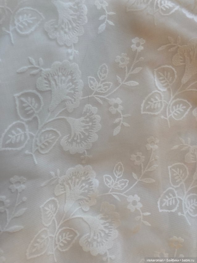 Крестильный наряд для большой куклы (фото 6)