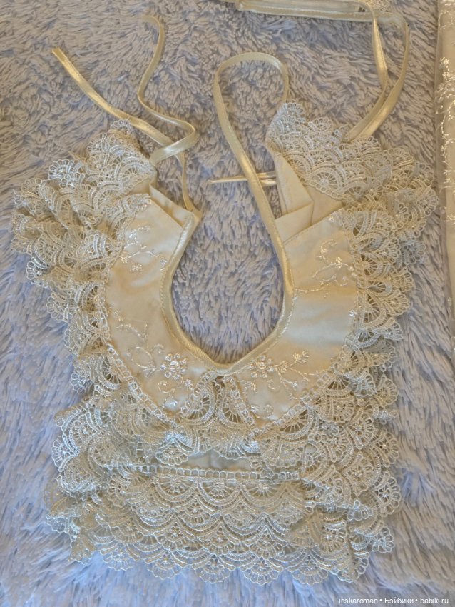 Крестильный наряд для большой куклы (фото 2)