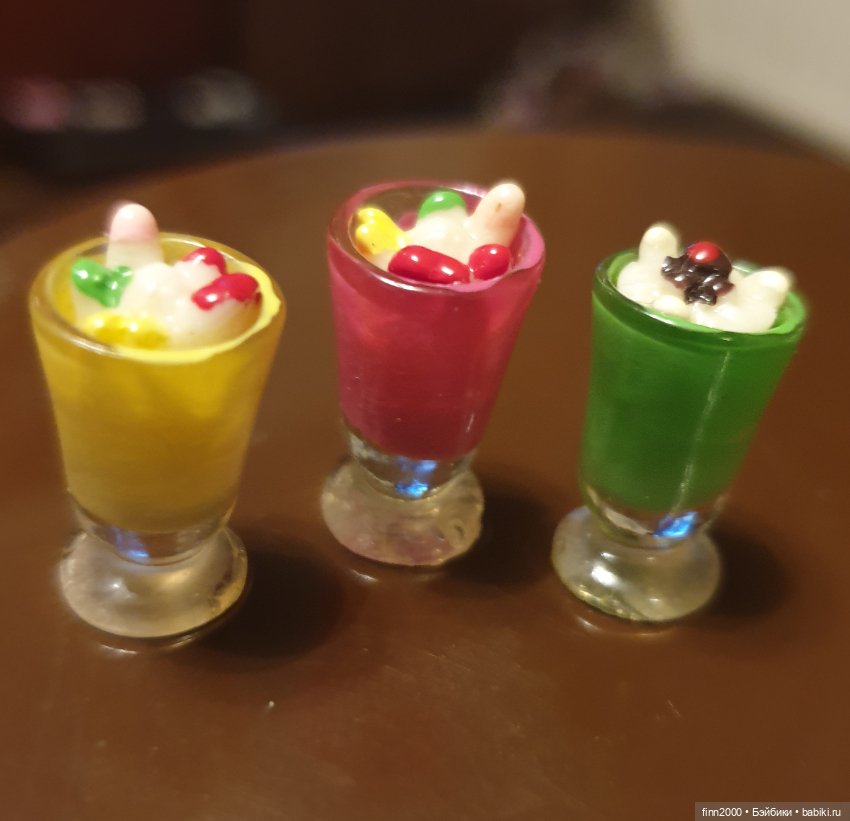 Набор сладкоежки 1:6))) — Аксессуары для кукол (фото 4)