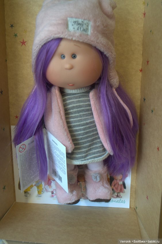 Нинес д'Онил - Nines d'Onil / Мия (30 см) Мия - Девочка с фиолетовыми волосами (30 см) (фото 5)