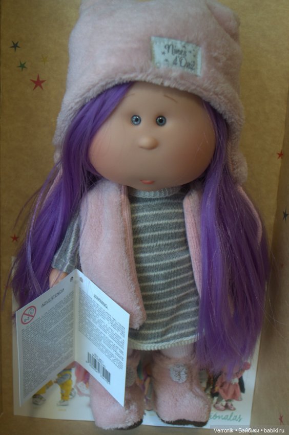 Нинес д'Онил - Nines d'Onil / Мия (30 см) Мия - Девочка с фиолетовыми волосами (30 см) (фото 2)