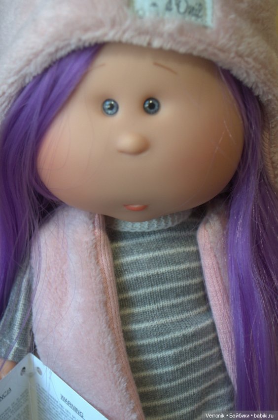 Нинес д'Онил - Nines d'Onil / Мия (30 см) Мия - Девочка с фиолетовыми волосами (30 см)