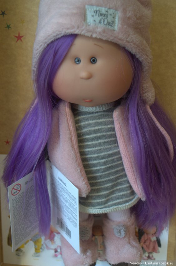 Нинес д'Онил - Nines d'Onil / Мия (30 см) Мия - Девочка с фиолетовыми волосами (30 см) (фото 6)