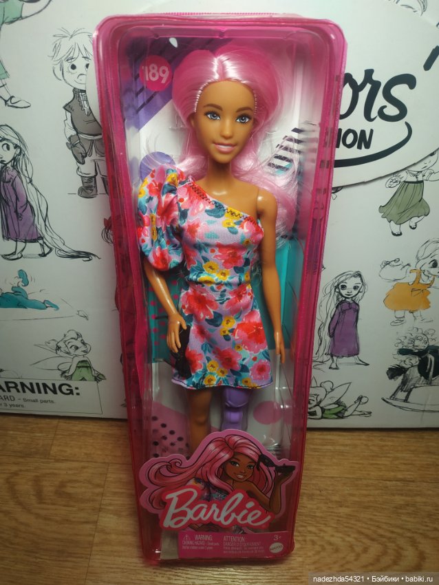 Барби Фашионистас 189 — Игровые куклы