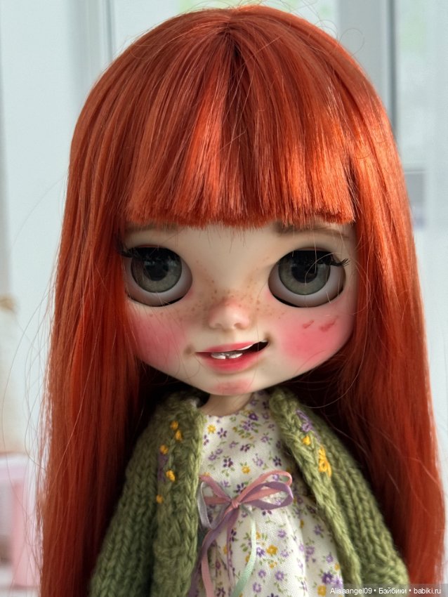 Blythe из Испании — ООАК (кастом куклы)