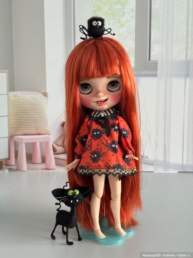 Blythe из Испании — ООАК (кастом куклы)