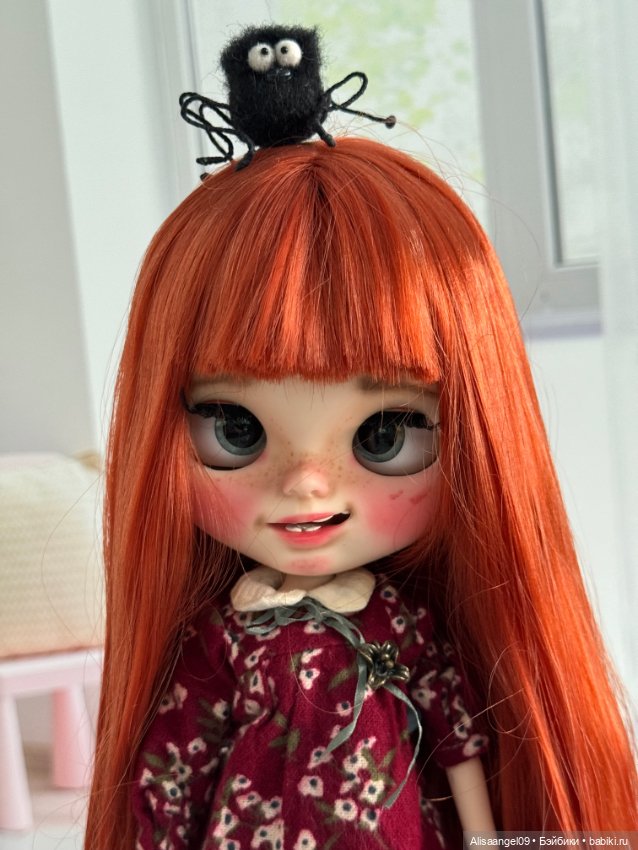 Blythe из Испании — ООАК (кастом куклы)