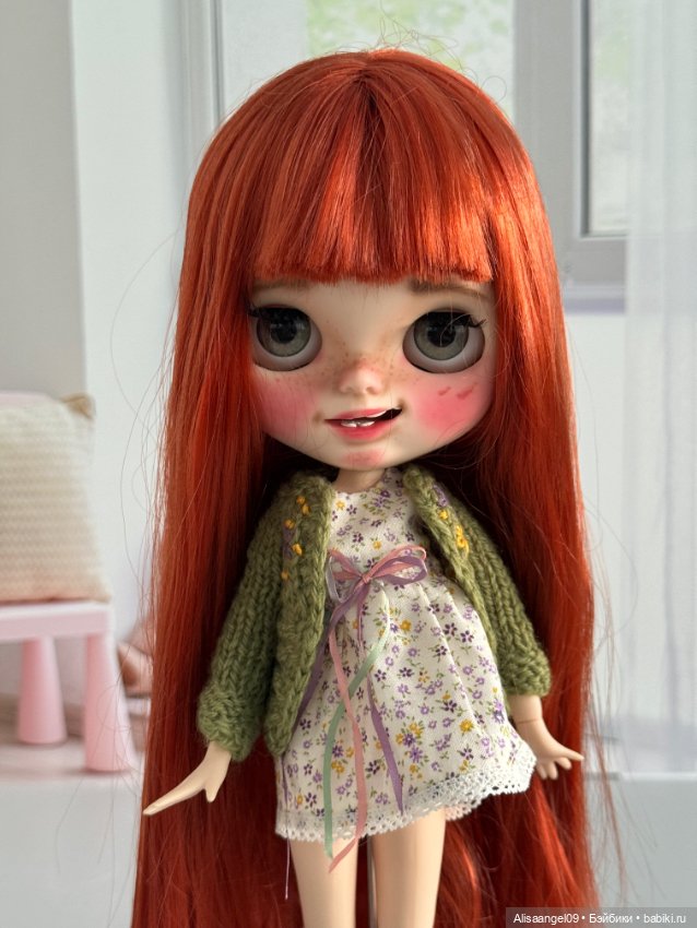 Blythe из Испании — ООАК (кастом куклы)