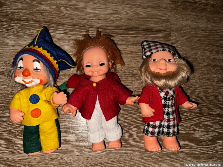 Куклы чудики 3 штуки — Винтажные куклы и игрушки детства (фото 7)