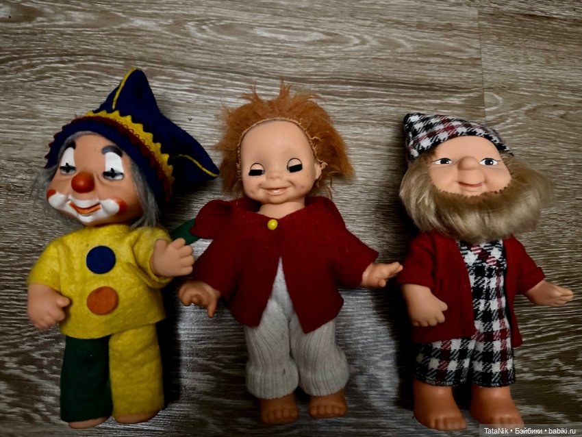 Куклы чудики 3 штуки — Винтажные куклы и игрушки детства (фото 6)