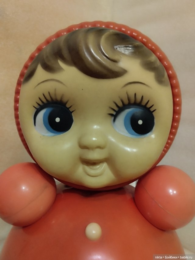 Игрушка СССР* Неваляшка* Огромная* 42 см (фото 2)