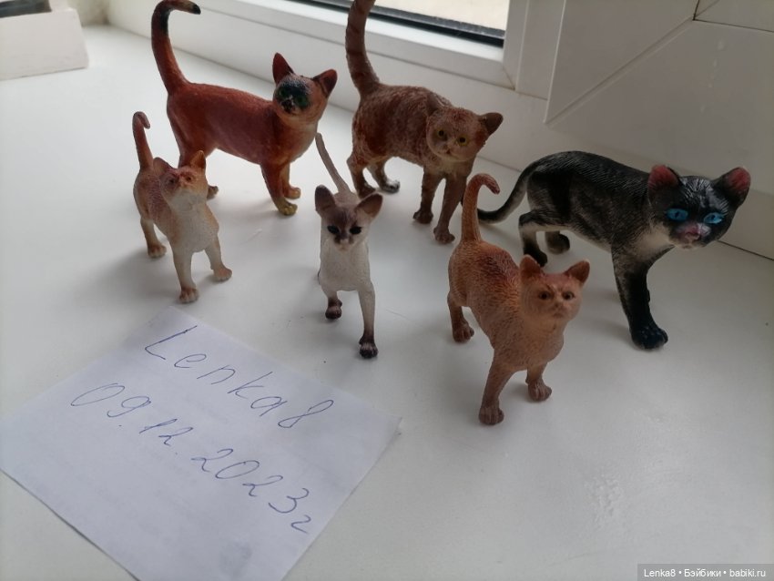 Фигурки коллекционные кошки (фото 2)