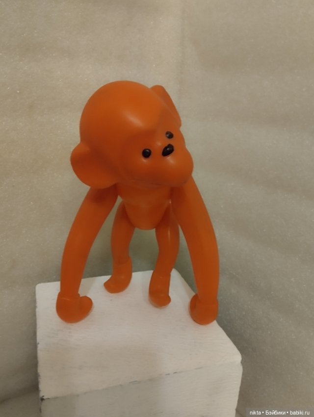 Игрушка СССР Обезьяна — Винтажные куклы и игрушки детства (фото 2)
