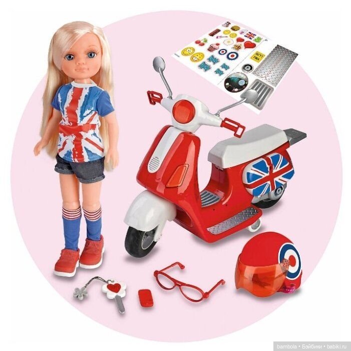 Нэнси на мото в Лондон — Игровые куклы