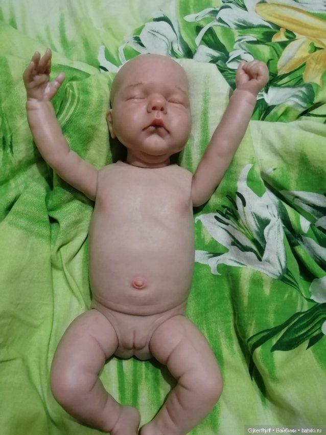 Куколка реборн с анатомическими признаками (фото 4)