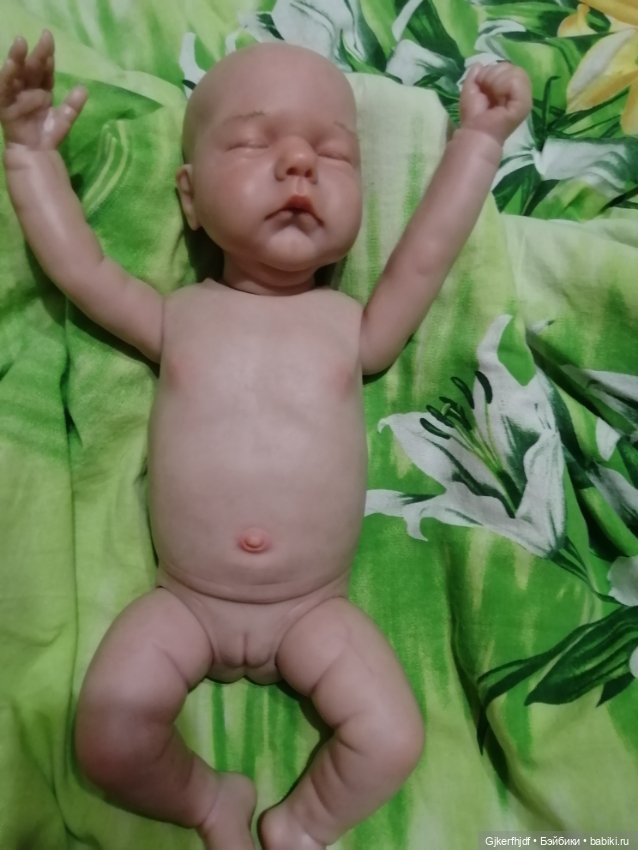Куколка реборн с анатомическими признаками (фото 3)